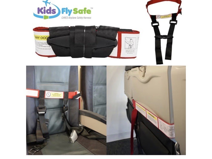 Fly Safe Child Airplane Travel Harness - Cares Safety Restraint System