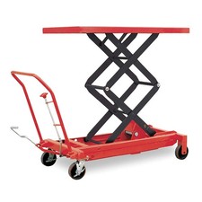 DAYTON 4ZD01 Scissor Lift Cart,1500 lb.,Steel 4ZD01
