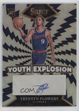 2024 Panini Select Youth Explosion Signatures Trentyn Flowers #YE-FLW Auto 1a07