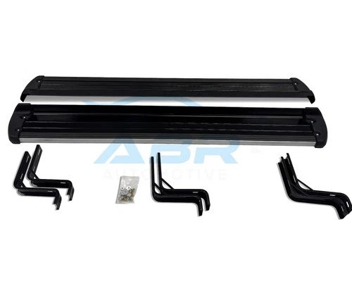 FOR MITSUBISHI L200 TRITON SERIES RUNNING BOARD SIDE STEPS RAILS 2015-2019