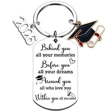 2026 Graduation Keychain Gift for Him Her Senior Class of 2026 College Student