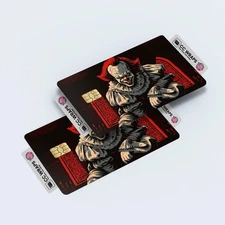 2 Pack Pennywise IT Horror Credit Debit Card Sticker Vinyl Decal Skin ClownScare