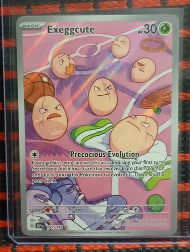 Exeggcute💕 192/191 -SV08: Surging Sparks - Illustration Rare 💥 CLEAN COPY💥