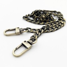 Metal Leather Bag Handbag Purse Chain Strap Handle Shoulder Replacement 60cm