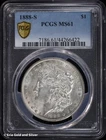 1888-S $1 Morgan Silver Dollar PCGS MS 61 | Uncirculated UNC