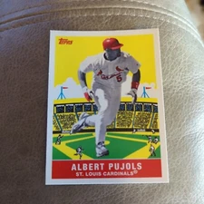 ALBERT PUJOLS #FF25 ST. LOUIS CARDINALS - 2007 TOPPS FLASHBACK FRIDAYS MLB