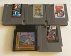 Vintage NINTENDO NES Game Lot - 5 Games- NES classics