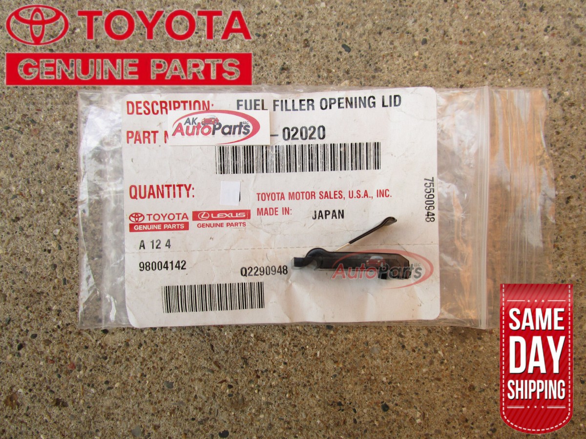 14 - 19 TOYOTA HIGHLANDER FUEL DOOR COVER RELEASE SPRING CLIP QTY