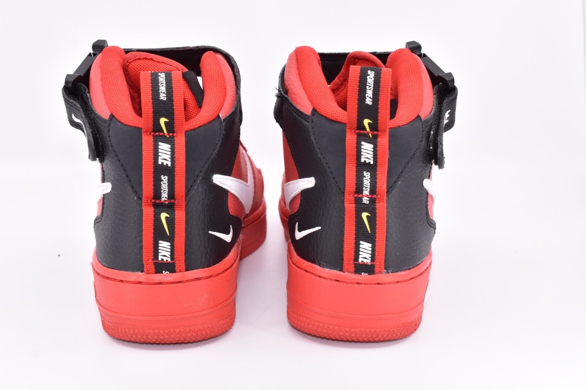 NIKE AIR FORCE 1 Mid LV8 (GS) AV3803 600 (KIDS 7Y) (WOMANS 8.5