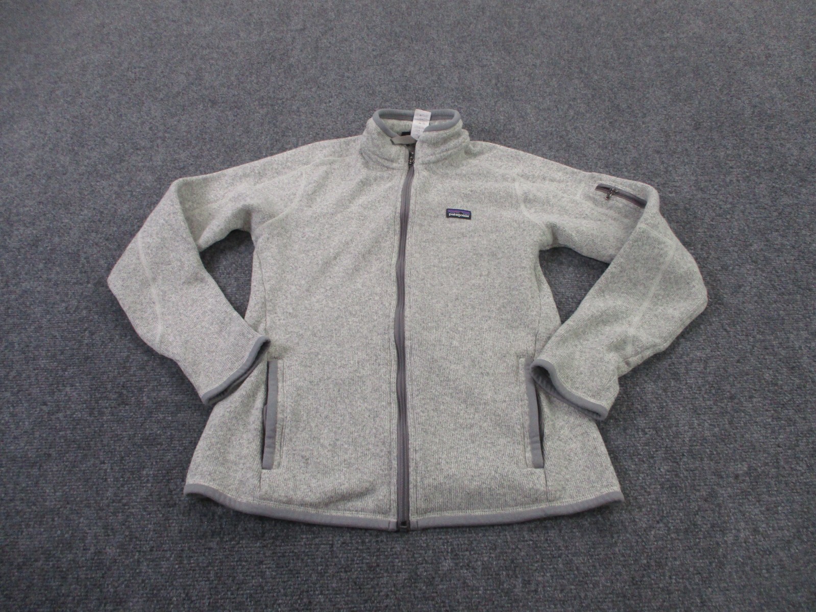 Patagonia Womens S Gray Better Sweater Fleece Jacket Outdoor Adult