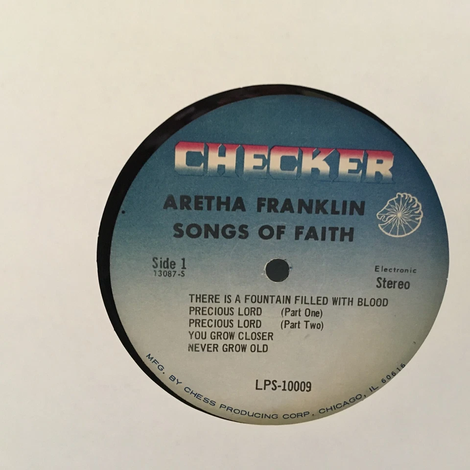 ARETHA FRANKLIN:  LP    The Gospel Soul US - Image 4 of 4