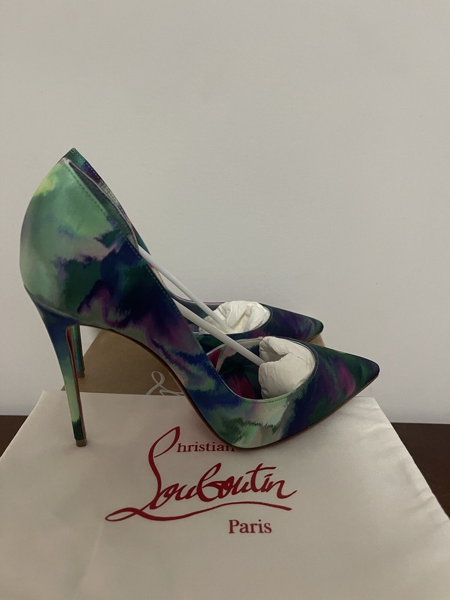 Christian Louboutin Iriza Pointed Toe Half d'Orsay Pump