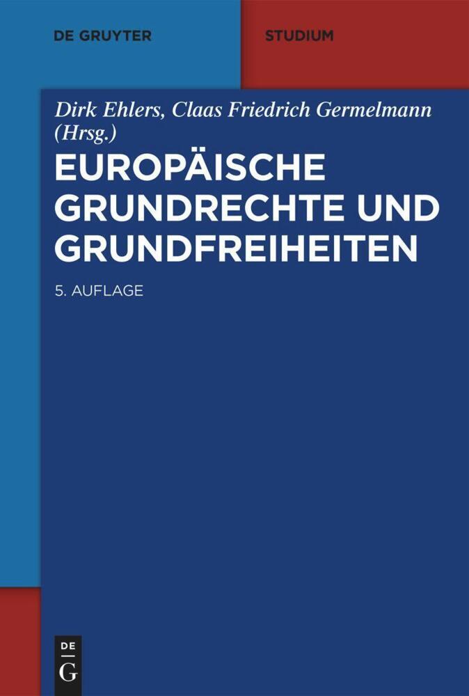 Thumbnail - Europäische Grundrechte Und Grundfreiheiten - 9783110716733