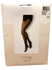 Shimera Everyday Sheer Control Top Nylon Blend Jet Black Panty Hose Women’s Sz A