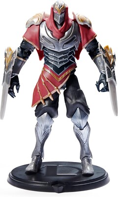 League of Legends, 6-Inch Zed Collectible Figure w/Premium Details and 2 Accesso