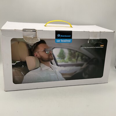 SanLead Car Headrest Universal Mount First Class Mechanical Car Headrest Pillow