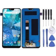 LCD Touch Screen Digitizer Full Assembly For Nokia 7.1 TA-1085 TA-1095 TA-1096