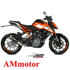 Mivv Ktm 125 Duke 2020 20 Terminale Di Scarico Marmitta Gp Pro Black Moto