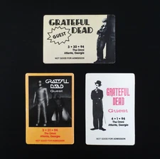 Grateful Dead Backstage Pass Omni Atlanta Georgia GA 1994 3/30/94 3/31/94 4/1/94