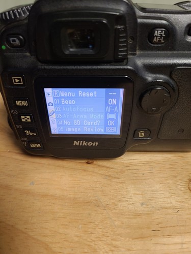 Nikon D50 Digital SLR Camera - Black (Body Only) PARTS - Picture 4 of 5