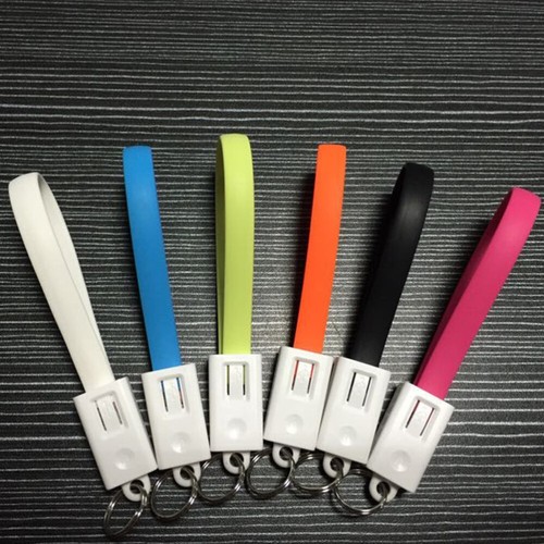 Ladekabelschlüsselkette USB-Kabel Als Schlüsselanhänger Schlüsselhalter - 第 3/3 張圖片