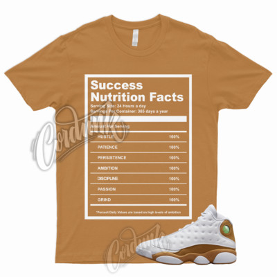 13 Wheat Shirt Golden Harvest Elemental Gold Dunk Air Force Low Mid High SUCCESS