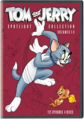 #ad #ad Tom and Jerry Spotlight Collection: Volumes 1 3 DVD New FREE SHIPPING $14.98