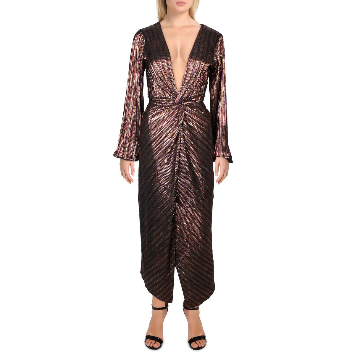 Женские бронзовые подплечники Ramy Brook с металлическими наплечниками для вечернего платья S BHFO 6172