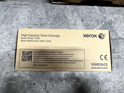 Genuine Xerox 106R03622 Black Toner Cartridge Phaser 3330