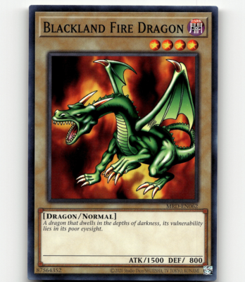 Yugioh - Blackland Fire Dragon - Metal Raiders 25th Anniv. | eBay