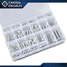 Engine Bolt Kit Fit For Chevy Small Block SBC Stainless Steel 283 305 327 350 SB