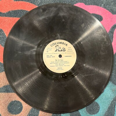 KAY KYSER: Trove of 3 KAY KYSER 78rpm recordings on Columbia
