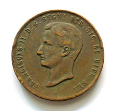 10 Tornesi 1859 Francesco II