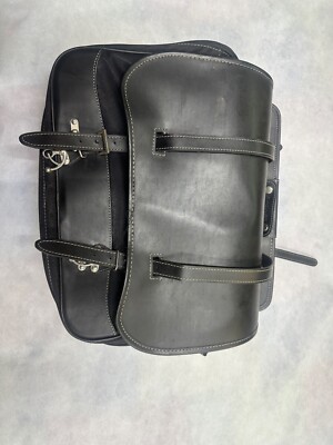 Degner Motorrad Tasche Leder mit Halter Harley Davidson