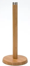 Bamboo Wood Paper Towel Holder Stand for Countertop S-4097