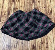 Vintage Osh Kosh Girls Plaid Skirt Size 6