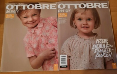 OTTOBRE design kids fashion 62-170 cm Ausgabe Sommer 3/2021 + Schnittmuster!