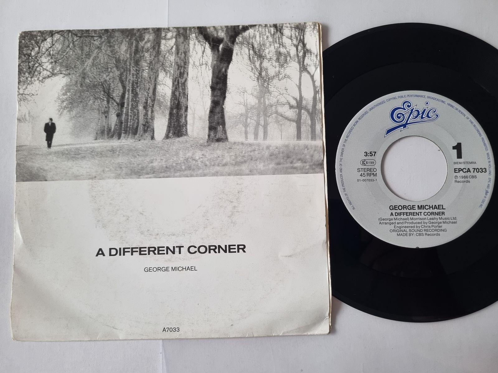7"" Single George Michael - A different corner Vinyl Holland