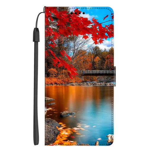 for Samsung Galaxy S25 Ultra S25+ Patterned Leather Case Wallet Flip Stand Cover - Picture 55 of 75