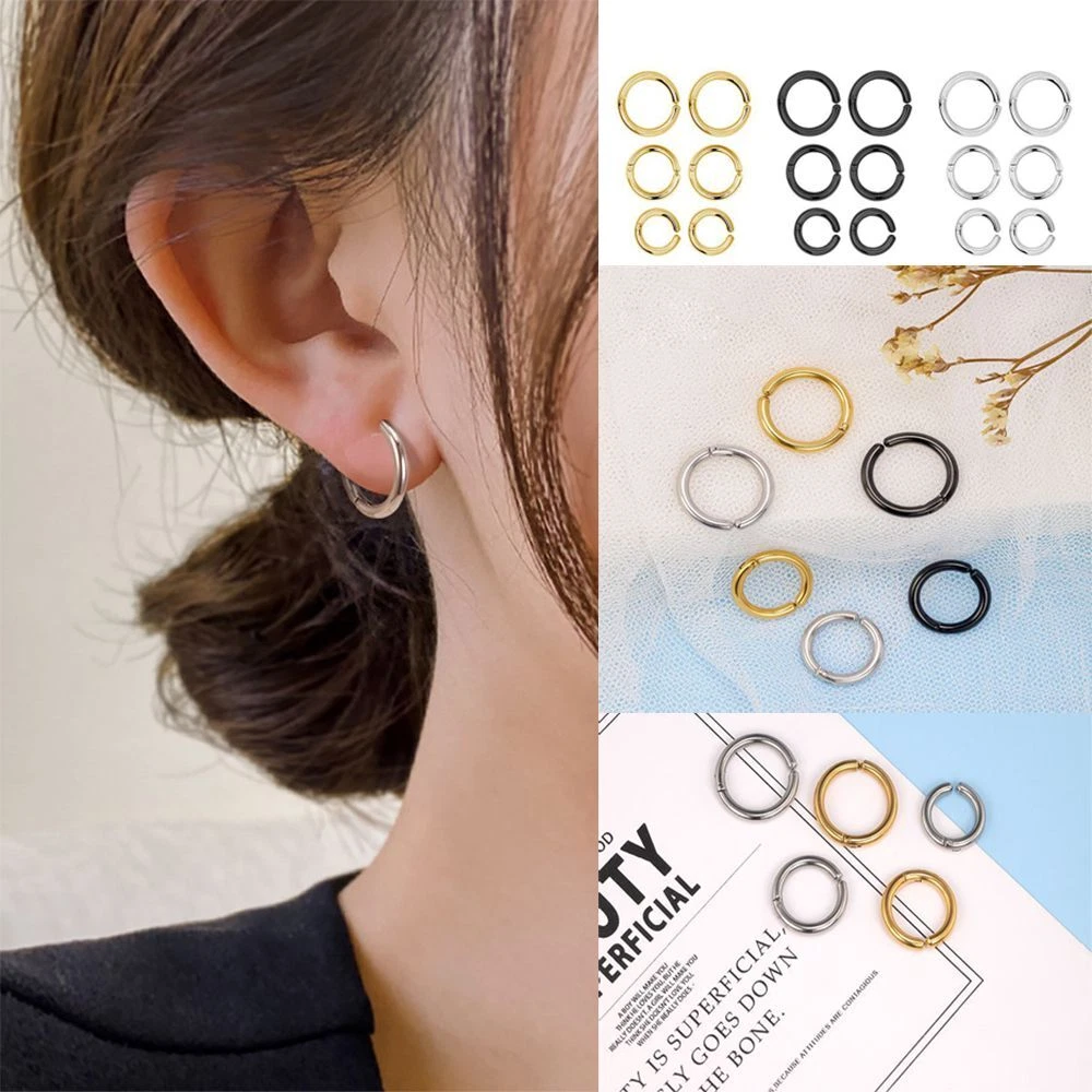 Non piercing earrings deals