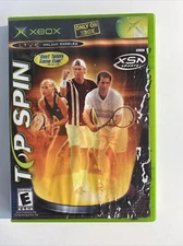Top Spin (Microsoft Xbox, 2003) Complete CIB Manual Included *FREE SHIPPING*