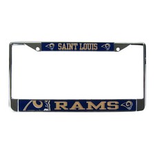 Brand New NFL St. Louis Rams Car Truck Universal Fit License Plate Frame