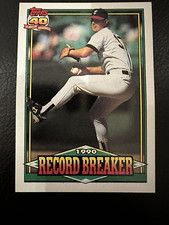Bobby Thigpen (#8)  Chicago White Sox - 1991 Topps Baseball - Record Breaker