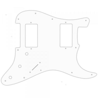 USA PICKGUARD für FENDER  MEXICO 2010-NOW BLACKTOP STRATOCASTER  3Ply WHITE WBW