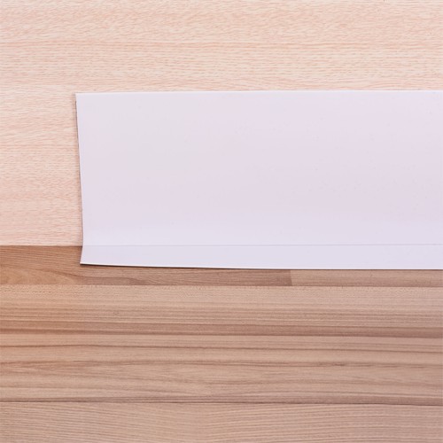 Flexible Wall Base Baseboard Molding Trim 5" Width x 59.10Ft Length, White