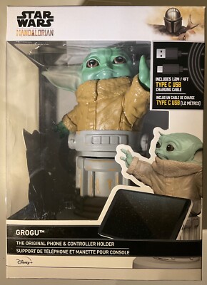 Star Wars - Grogu - Cable Guy Phone and Controller Holder Disney The Mandalorian