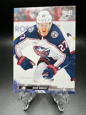 2022-23 Upper Deck Extended Series - #543 Adam Boqvist Blue Jackets