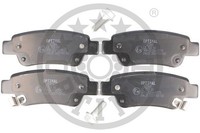 Optimal BP-12369 BremsklöTze, BremsbeläGe Hinten FüR Honda CR-V III (Re_)