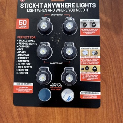 Sona Enterprise Stick-It Anywhere Lights 50 LUMEN NIP