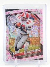 GERALD RIGGS 2025 PRIZM FOOTBALL CHOICE CHERRY BLOSSOM 15/15 FALCONS Q5384